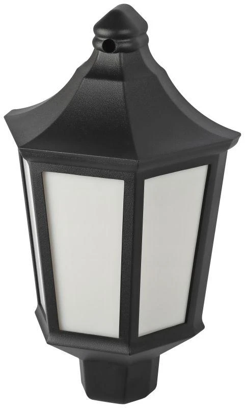 Б0061158 Эра | Светильник садово-парковый НБУ 06-60-003 Ника 60Вт черн. бел. основание матов.  