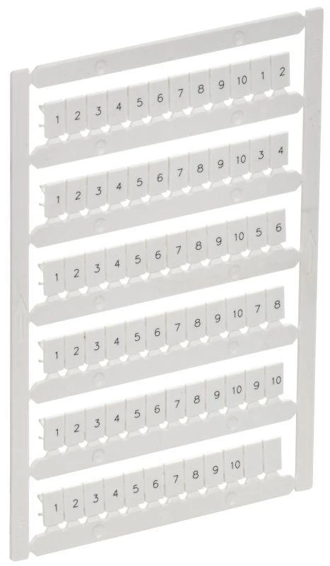 IEK  | Маркер для CTS/CP 4кв.мм "1-10" ARMAFIX  AF-CT10D-M-004-01
