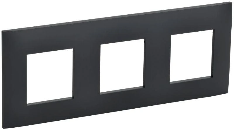 IEK  | Рамка 3-м SKANDY SK-F03G графит  SK-M32-K53