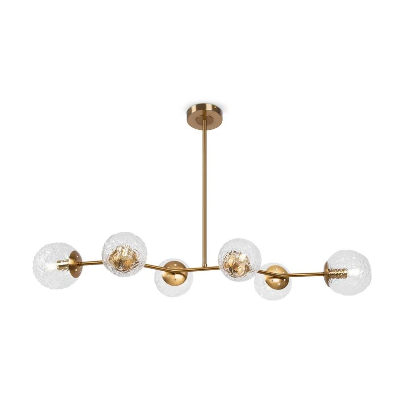 FR5207PL-06BZ Freya | Светильник подвесной Fluff 6х40Вт E14 IP20  