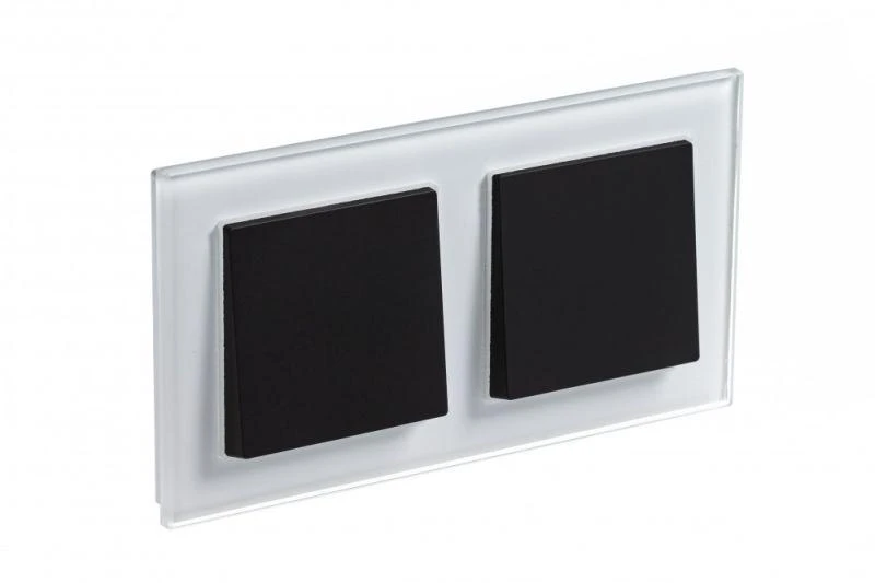 ATN320102 Systeme Electric | Рамка 2-м AtlasDesign Nature стекло бел. SE 