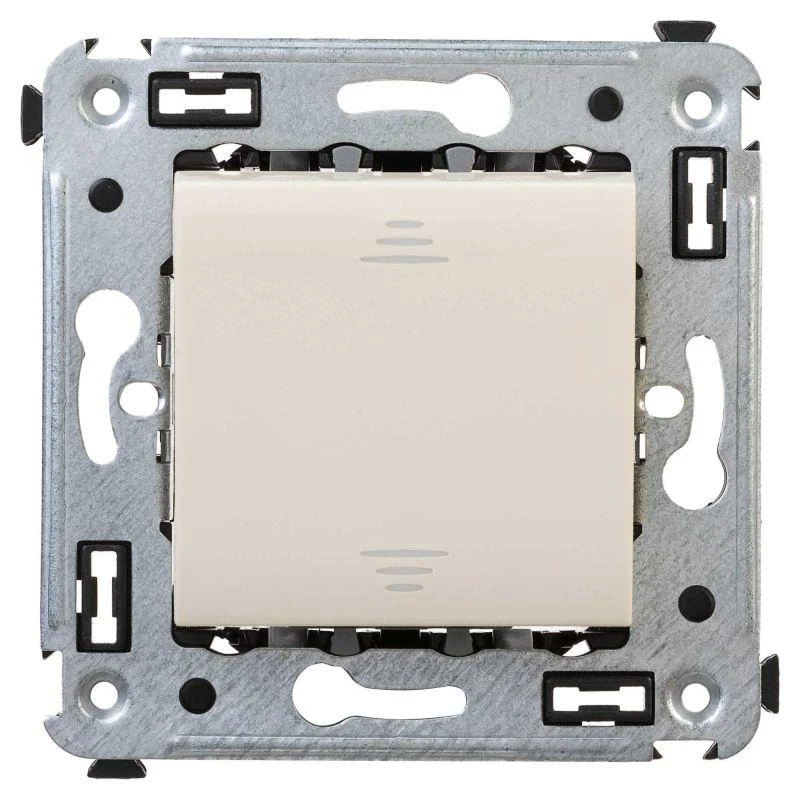 4405123 DKC | Инвертор 1-кл. 2мод. СП Avanti "Ванильная дымка" 16А IP20 беж.  