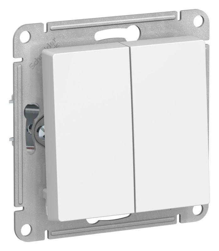 ATN001351 Systeme Electric | Выключатель 2-кл. AtlasDesign (сх. 5) 10AX механизм лотос SE 