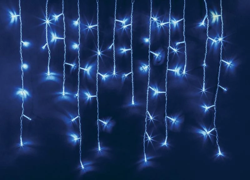 93643 NAVIGATOR | Гирлянда светодиодная "Бахрома" 93 643 NGF-D021-02 2х0.5м 100LED B IP44 эффект мерцания TR  