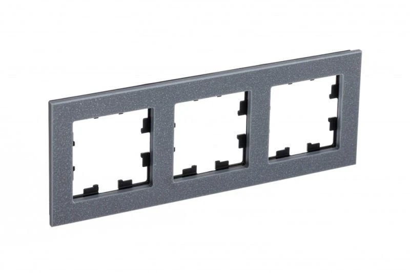 ATN343203 Systeme Electric | Рамка 3-м AtlasDesign Nature мрамор айс грей SE 