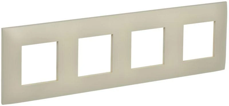 IEK  | Рамка 4-м SKANDY SK-F01B беж.  SK-M42-K10