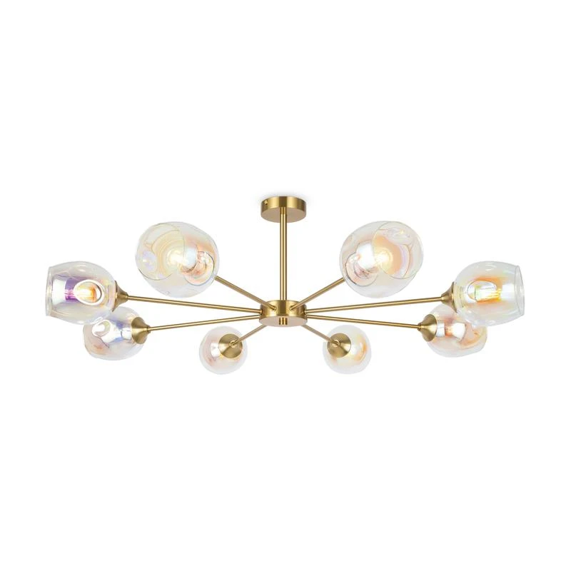 FR5223PL-08C Freya | Светильник Hubble 60Вт E27х8 IP20 подвесной  