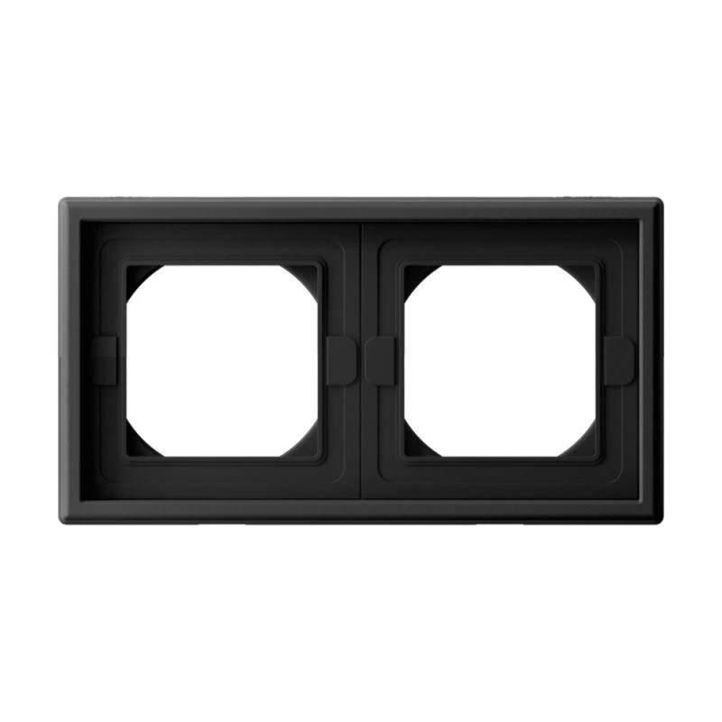 GAL441002 Systeme Electric | Рамка 2-м ArtGallery IP44 карбон SE 