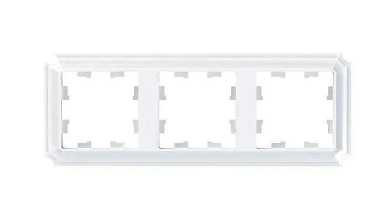 ATN100103 Systeme Electric | Рамка 3-пост. AtlasDesign Antique универс. бел. SE 