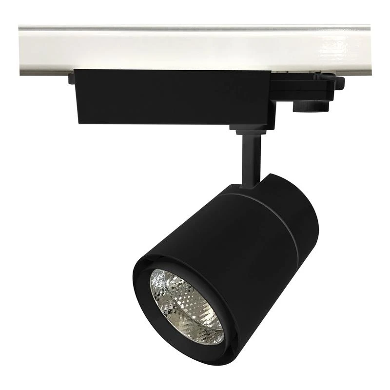 UL-00007500 Uniel | Светильник-прожектор светодиодный трековый ULB-T52-35W/4000K/A BLACK 35Вт 4000К нейтр. бел. 3200лм черн.  