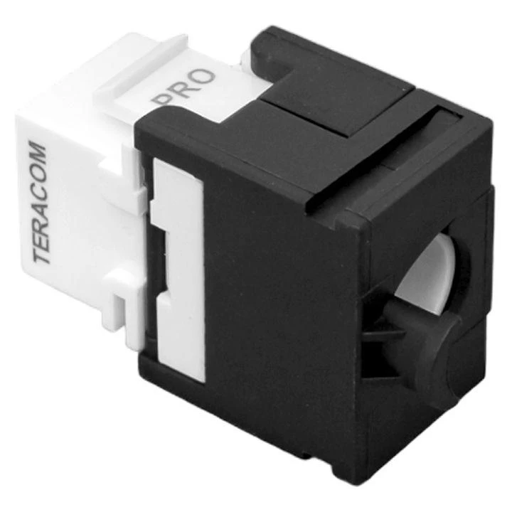 TRP-KSTN-T180D-5EUTP-BLK EKF | Модуль Keystone кат.5E неэкранир. 110 IDC 180град. самозажимной (Toolless) черн. TERACOM PRO   TRP-KSTN-T180D-5EUTP-BLK изображение