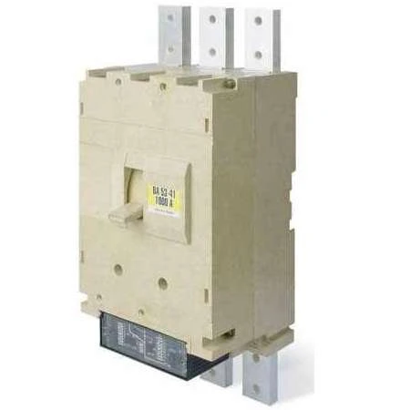 1002526 КОНТАКТОР(группа Legrand) | Выключатель автоматический 3п 1000А 50кА ВА55-41 344710 ЭР 660В НР=220В AC передн. подкл.: Al шина; кабель с каб. наконечн. Контактор 