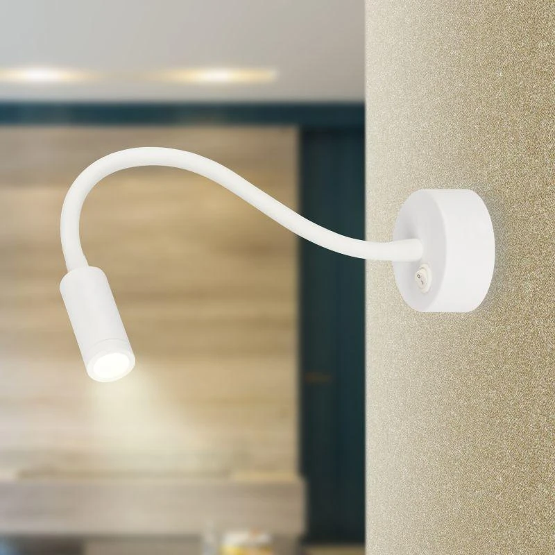 Б0056392 Эра | Светильник WL 33 WH 3Вт IP20 настенный бел. ЭРА 