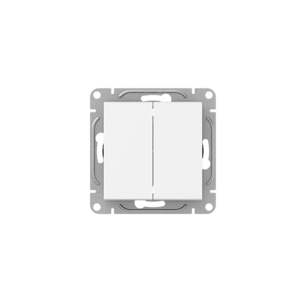 UP1-SWW-20 EKF | Выключатель 2-кл. СП Эпика механизм бел.  