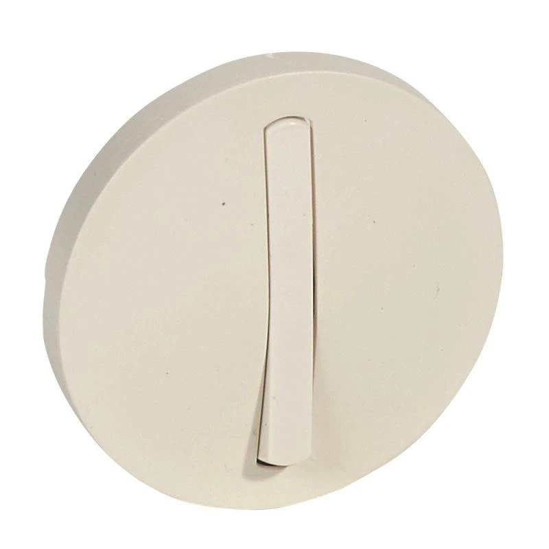 066297 Legrand | Накладка выкл. 1-кл. Celiane slim сл. кость Leg 