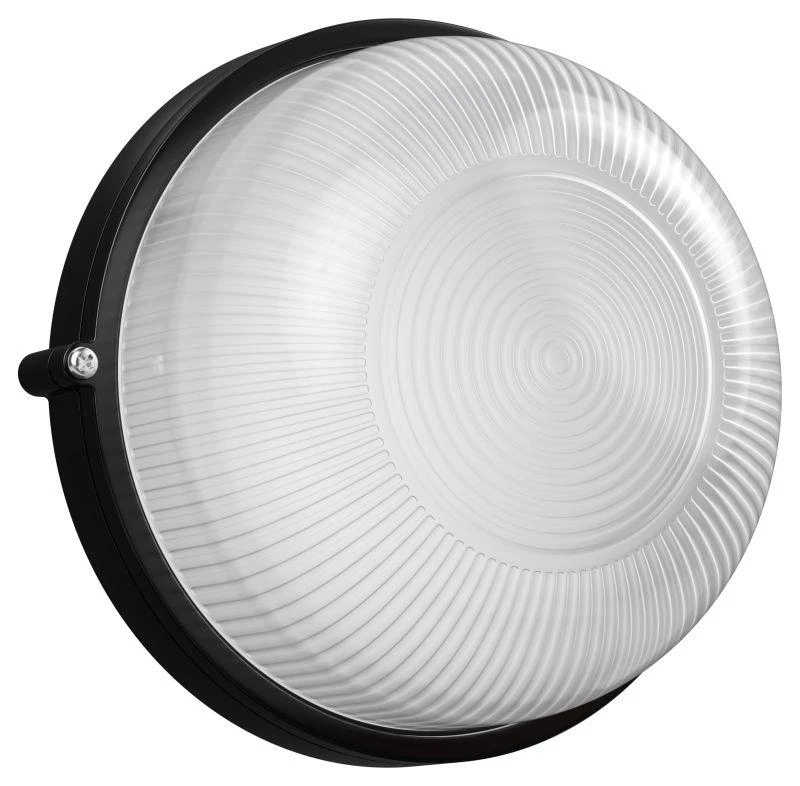 LNPP0-1301-1-060-K02 IEK | Светильник НПП 1301 60Вт E27 IP54 черн. круг  