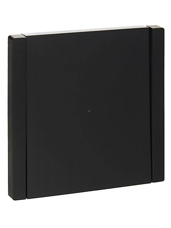 IEK  | Выключатель проходной 1-кл. СП FORTE&PIANO 10А FP104 с индикацией черн.  FP-V12-1-10-1-K02