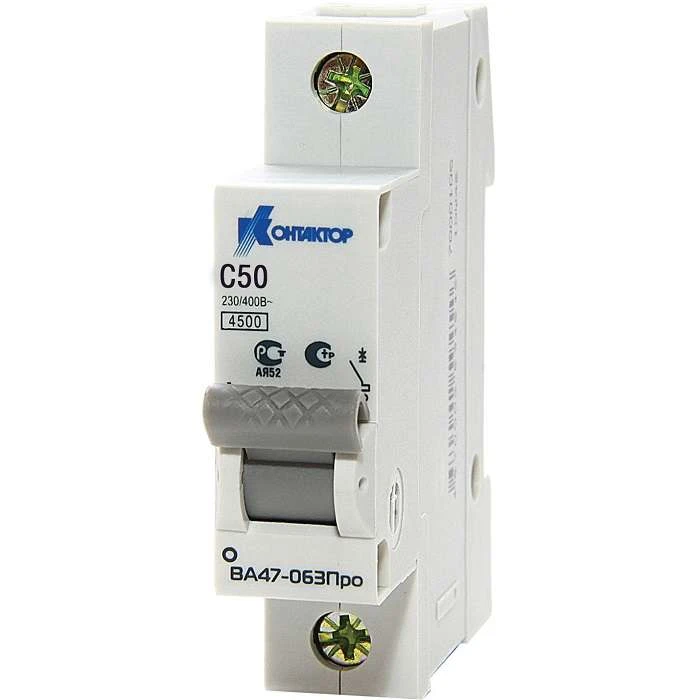 7000006 КОНТАКТОР(группа Legrand) | Выключатель автоматический модульный 1п B 16А 4.5кА ВА47-063 Контактор 