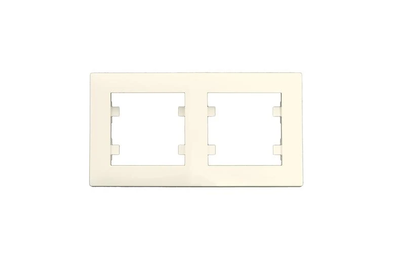 88010702 Makel | Рамка 2-м Karea RIZZ крем  