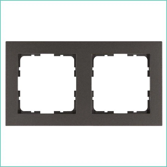 G1002Z Jasmart | Рамка 2-м G-Classic мокко  