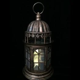 Светильник светодиодный декоративный &quot;Фонарь&quot; LN3-LD10-WW-ВО 26х13см 10 LED корич. SHLights 4690601047373
