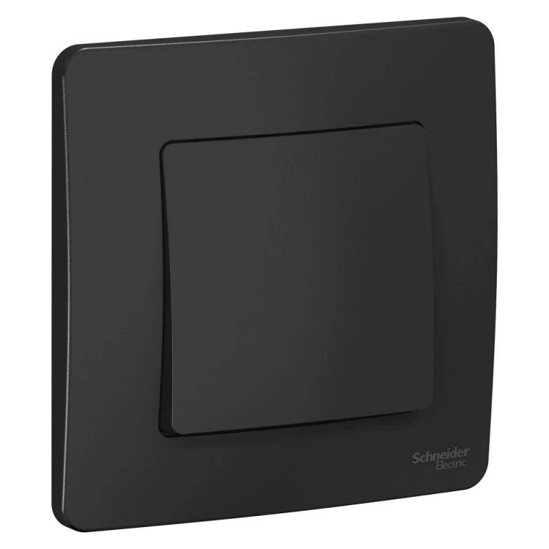 BLNVS010106 Systeme Electric | Выключатель 1-кл. СП Blanca 10А IP20 (сх. 1) 250В антрацит SE 