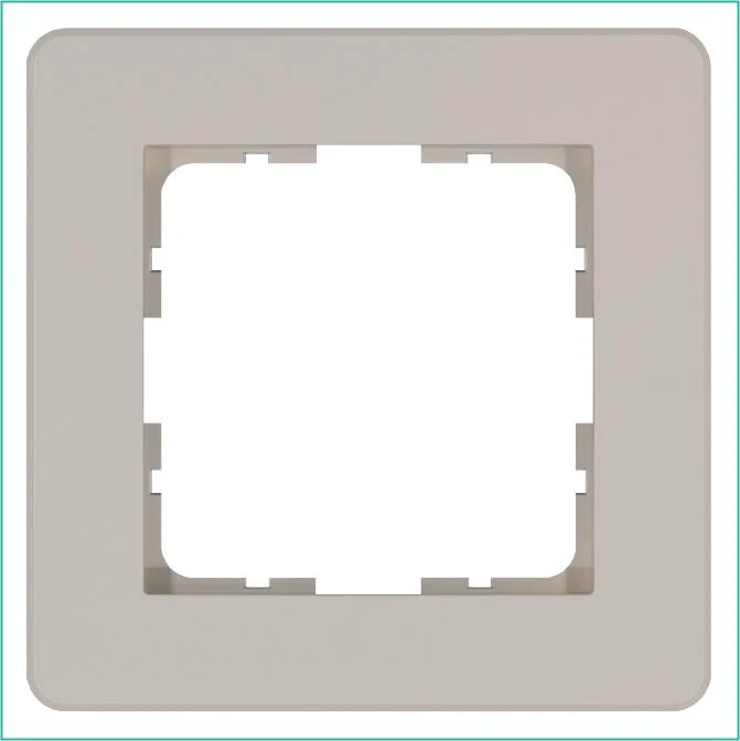 Рамка 1-м G-Flex тауп Jasmart G1101T