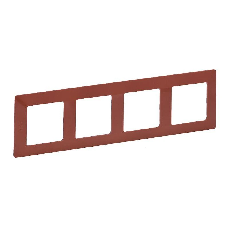 754074 Legrand | Рамка 4-м Valena Life универсальная терракота Leg 