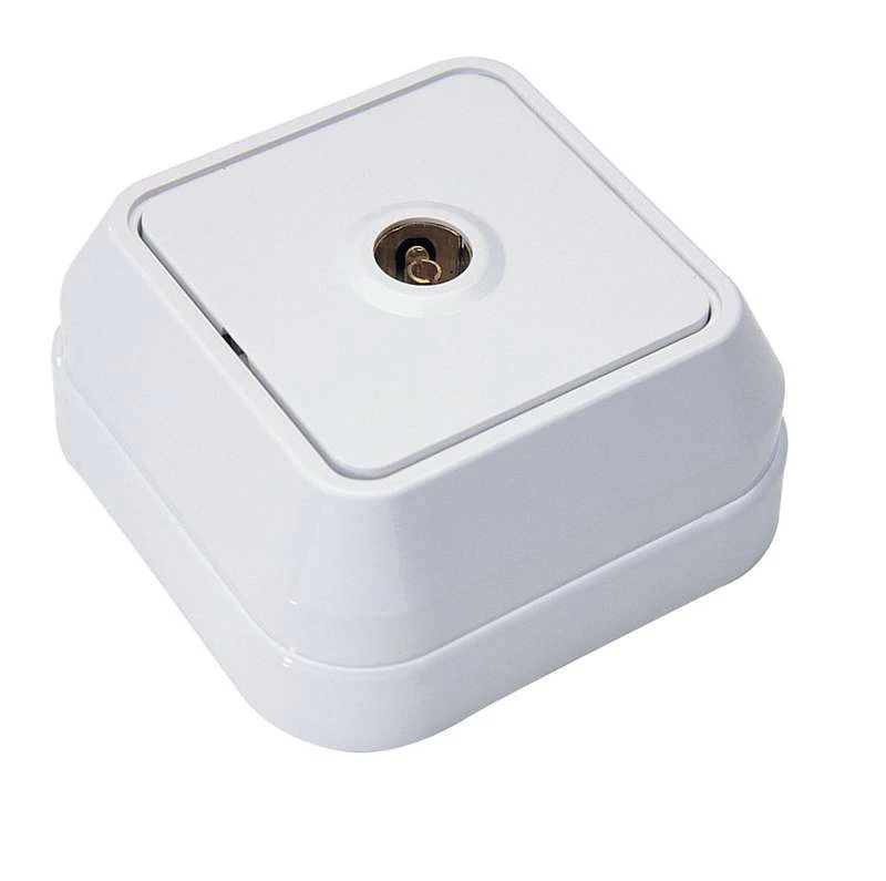 45107 Makel | Розетка телевизионная TV 1-м ОП 16А IP20 бел.  