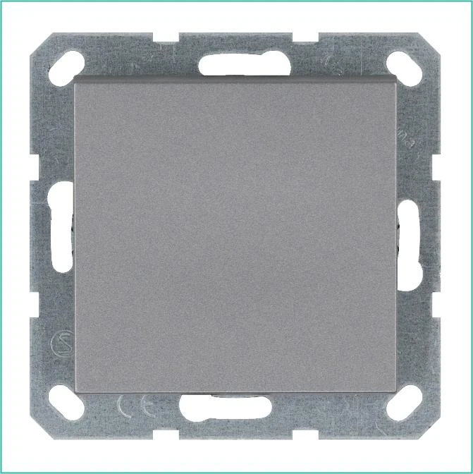 G3011S Jasmart | Выключатель 1-кл. 10А IP20 механизм алюм.  