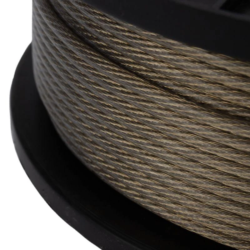 09-5240 Rexant | Трос стальной в ПВХ изоляции d4.0мм (уп.100м)   09-5240 изображение