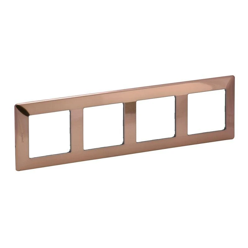 754164 Legrand | Рамка 4-м Valena Life универсальная медь Leg 