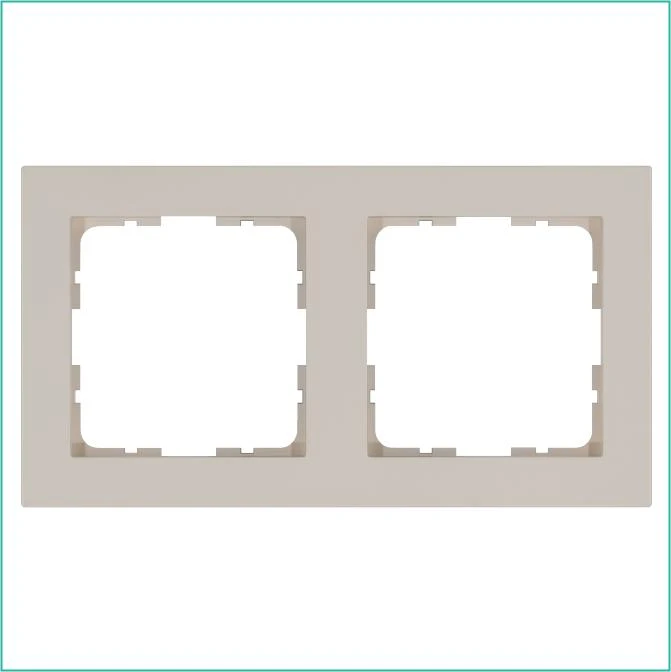 G1002T Jasmart | Рамка 2-м G-Classic тауп  