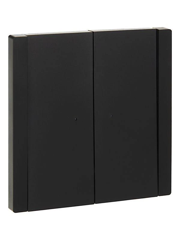 IEK  | Выключатель 2-кл. СП FORTE&PIANO 10А FP106 с индикацией черн.  FP-V20-1-10-1-K02