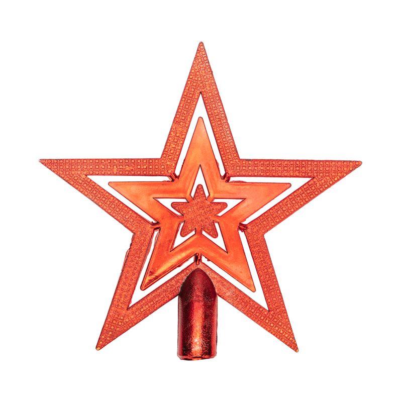 Фигура светодиодная на елку "Звезда" 20см красн. Neon-Night 501-005