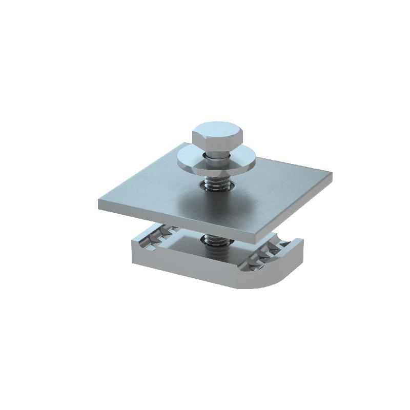 LO14304 КМ-Профиль | Прижим лестничного лотка к страт-профилю STPR HD КМ 