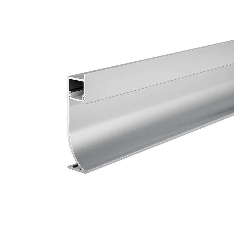 ALM-5314-S-2M Maytoni | Профиль алюминиевый плинтус с подсветокой 53х14  