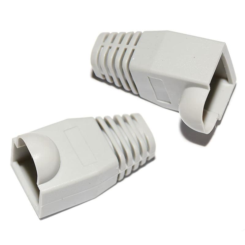 TKE-IC-RJ45-GR TOKOV ELECTRIC | Колпачок изолирующий для разъема RJ45 PVC сер. (уп.100шт)  
