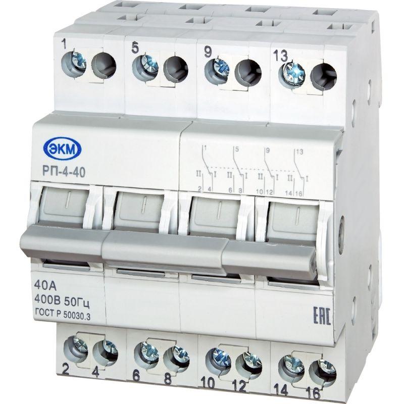 A8302-19912257 Меандр | Переключатель реверсивный модульный РП-4-40  