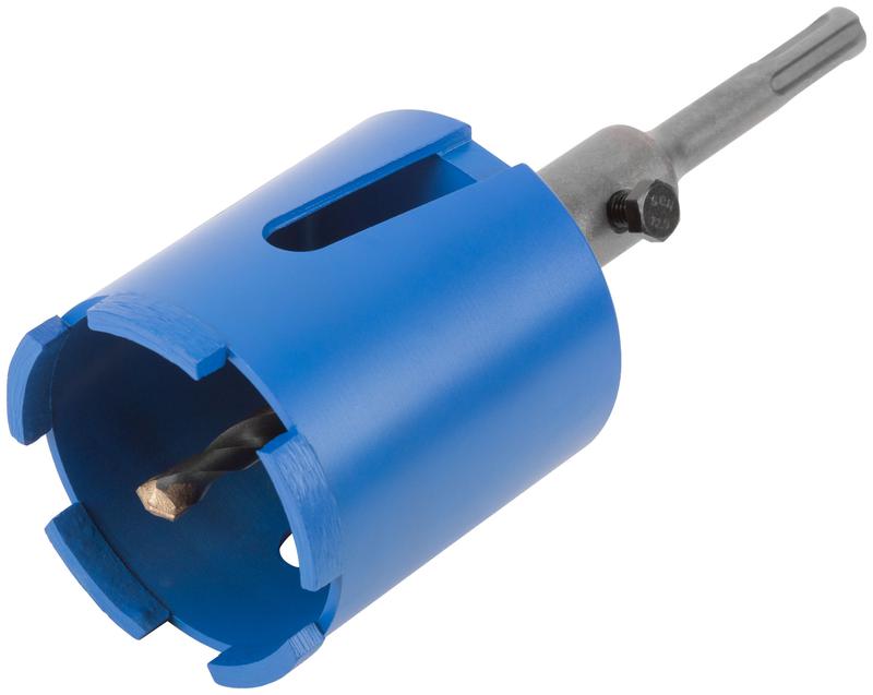 33472М MOS | Коронка кольцевая по бетону алмазная безударная в сборе SDS-PLUS 5 зубьев 68мм  