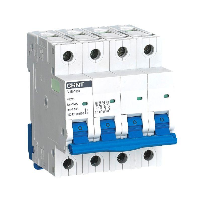 352408 CHINT | Выключатель автоматический 4п 8In 32А 15кА NBP-63R (R)  