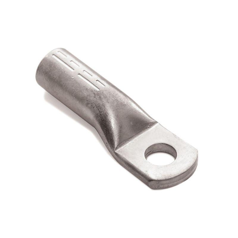 2O716L DKC | Наконечник ТМЛ под пайку листовой изогнутый 185кв.мм М2 под винт d16мм с длин. фланцем  