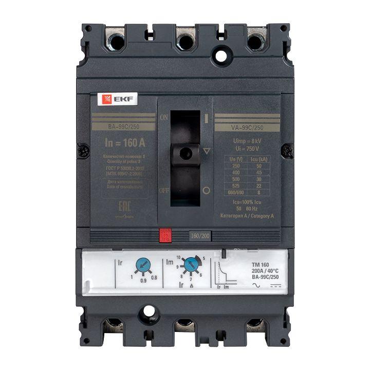 mccb99C-250-160 изображение