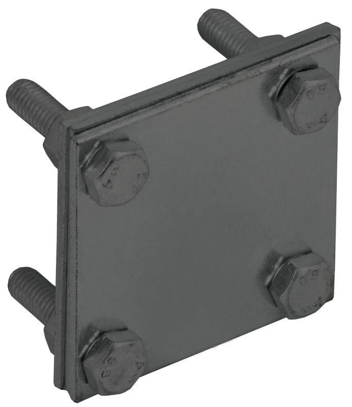 IEK  | Зажим крестообразный с раздел. полоса-полоса 40мм оцинк. сталь TD  ZCC68-13-1-40