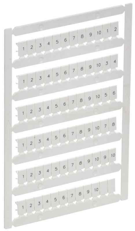 IEK  | Маркер для CTS/CP 4кв.мм "1-10" ARMAFIX  AF-CT10D-M-004-01