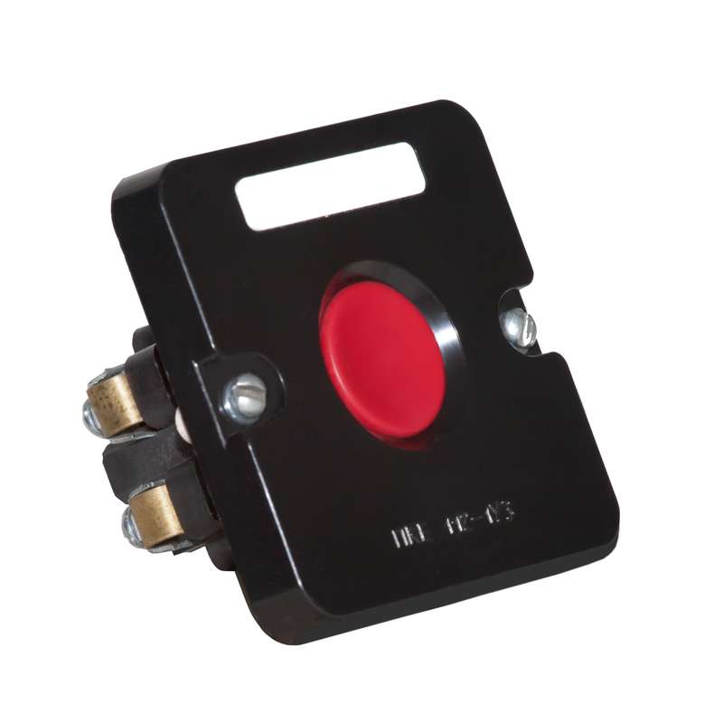 ПКЕ-112/1.1К Электродеталь Воронеж | Пост кнопочный ПКЕ-112/1 "Стоп" красн. Электродеталь 