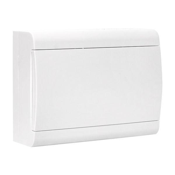 pb-n-12w-bas EKF | Щит ЩРН-П-12 IP41 бел. дверца (пром. упак.) Basic  