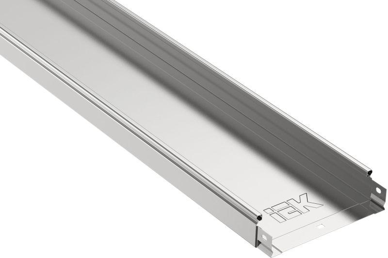 IEK  | Лоток листовой неперфорированный 150х50 L3000 сталь 1мм  CLN10-050-150-100-3