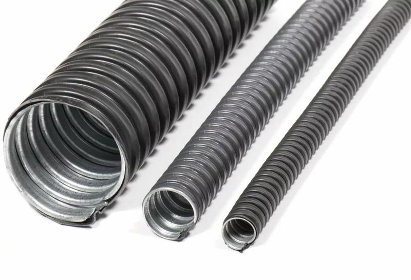 zeta44605 ЗЭТАРУС | Металлорукав в ПВХ-изоляции Р3-ЦП нг LS 20 черн. (уп.50м) ГОФРОМАТИК 