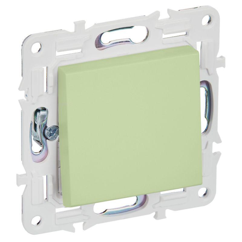 IEK  | Выключатель перекрестный 1-кл. SKANDY 10А SK-V03G мятный  SK-V13-0-10-K06